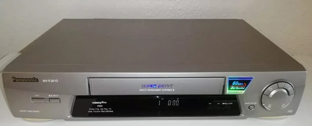 Sony SLV-SE800 VHS-Videorekorder Silber