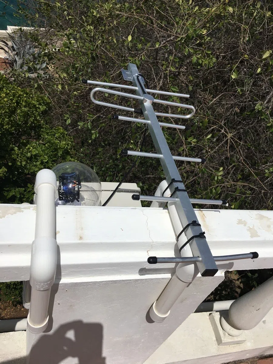 6dBi UHF 433MHz für YAGI Antenne für SMA Stecker Anschlusskabel RG58 Außenantenne