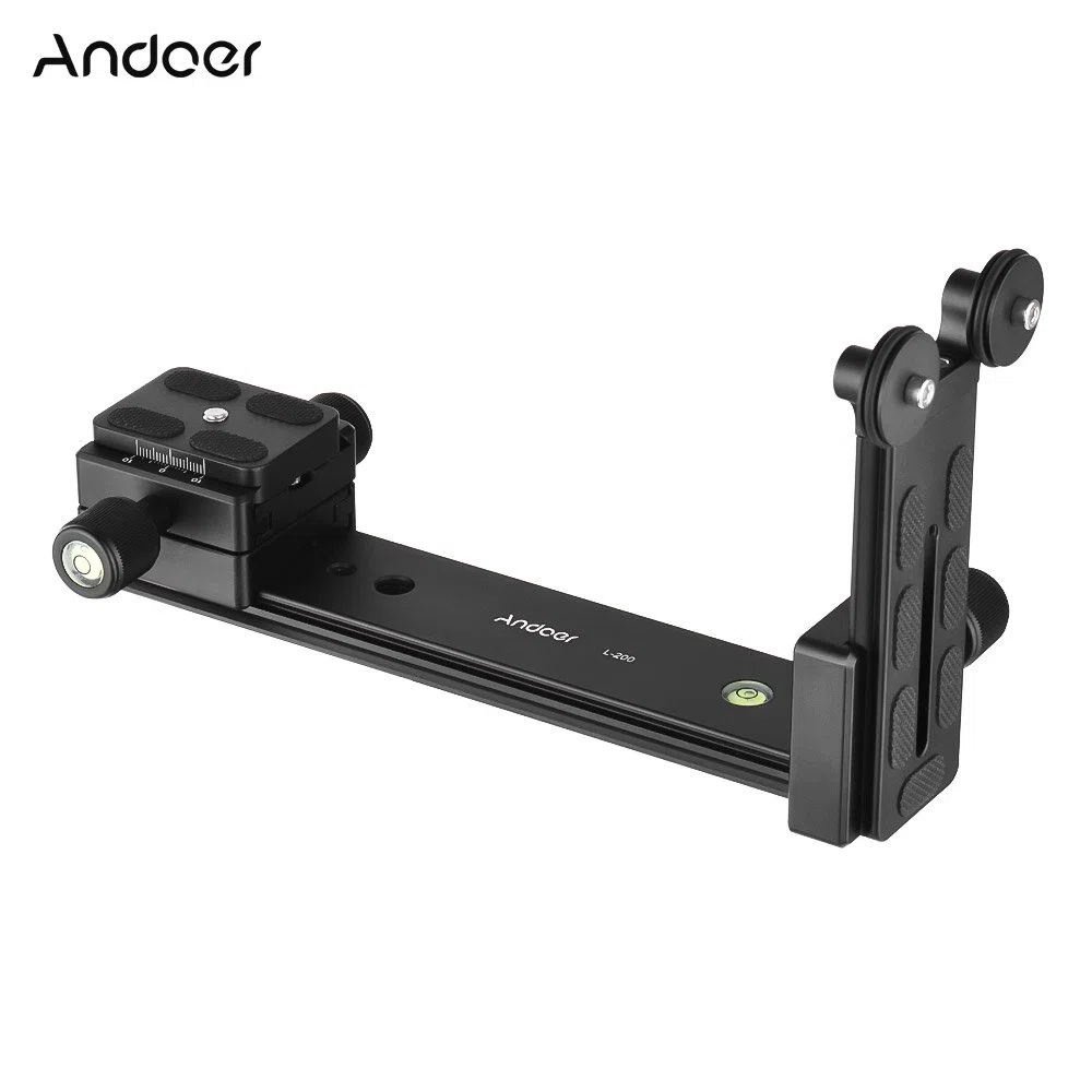 Andoer L200Teleobjektiv Support Long Lens Halter Halterung Hhenverstellbar kompatibel für Arca Sunwayfoto RRS Benro Kirk Markins Halterung