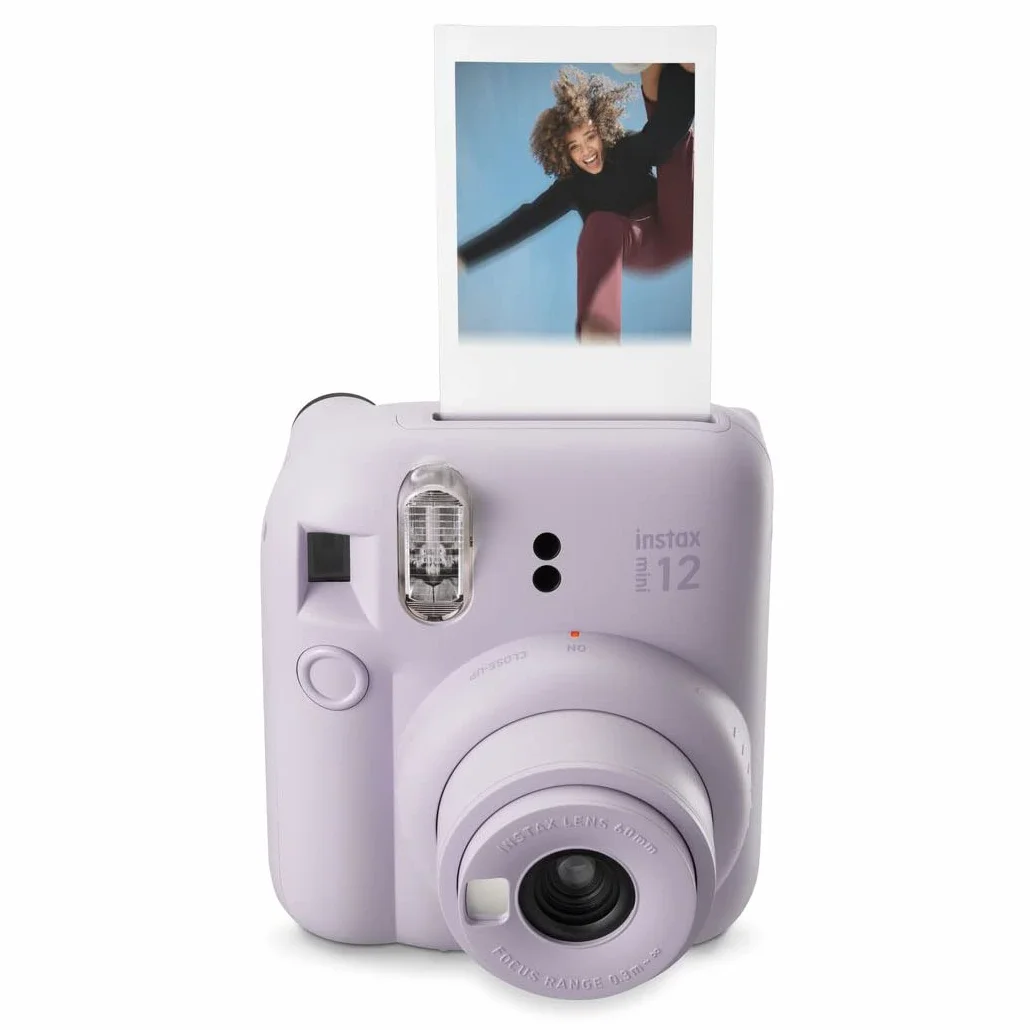 Fujifilm instax Mini 12 Sofortbildkamera mit 20 Filmen, Lila
