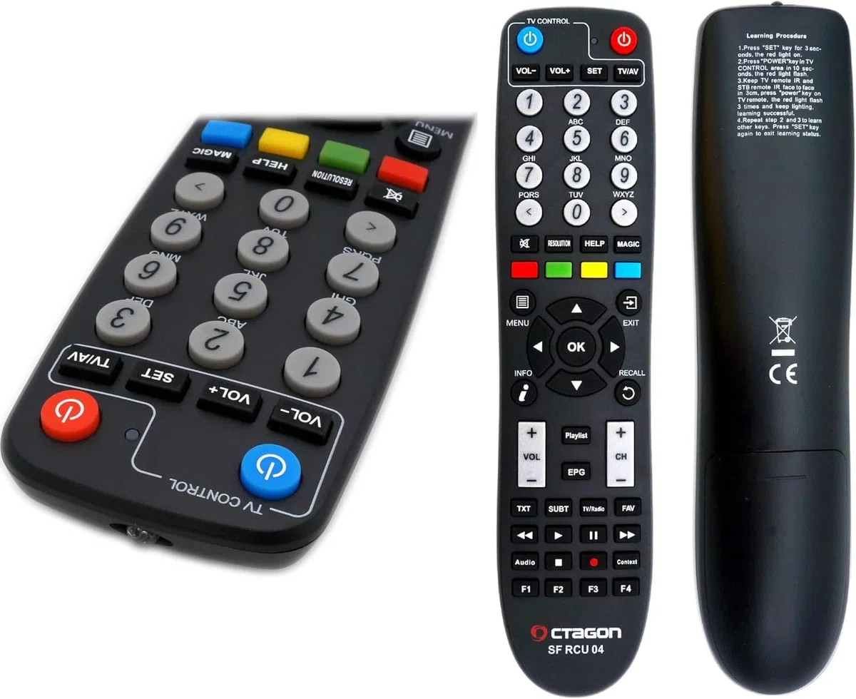 Octagon SF8008 V3 (Version 3) UHD 4K Supreme Combo Receiver, Sat- Kabel- & DVB-T2 Receiver, E2 Linux & Define OS, mit PVR Aufnahmefunktion, M.2 M Key, Gigabit LAN, Kartenleser, Sat to IP, WiFi WLAN
