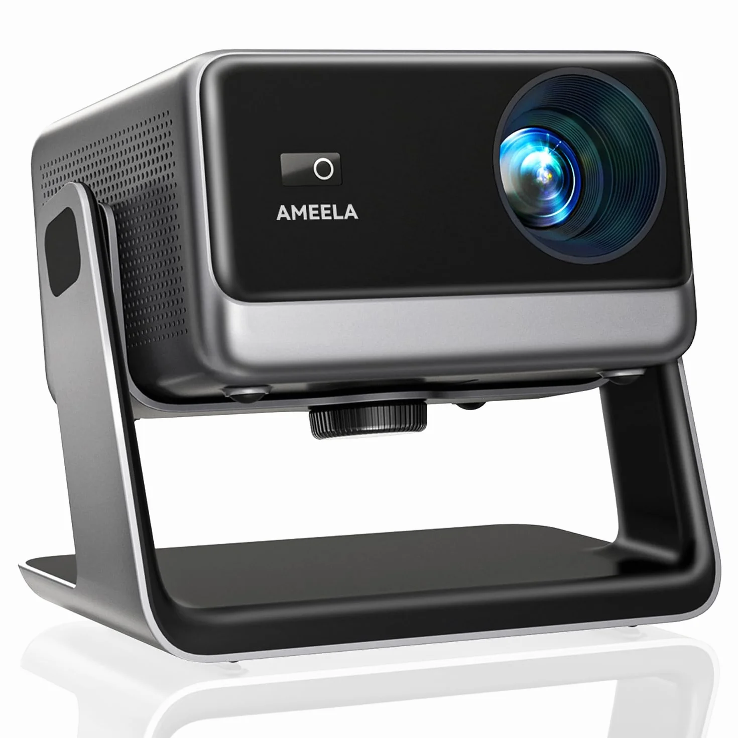 AMEELA 1080P Beamer mit WiFi und Bluetooth, Autofokus/Trapezkorrektur, 30000 Lumen, Dolby Audio, Videoprojektor für IOS/Android/PS5