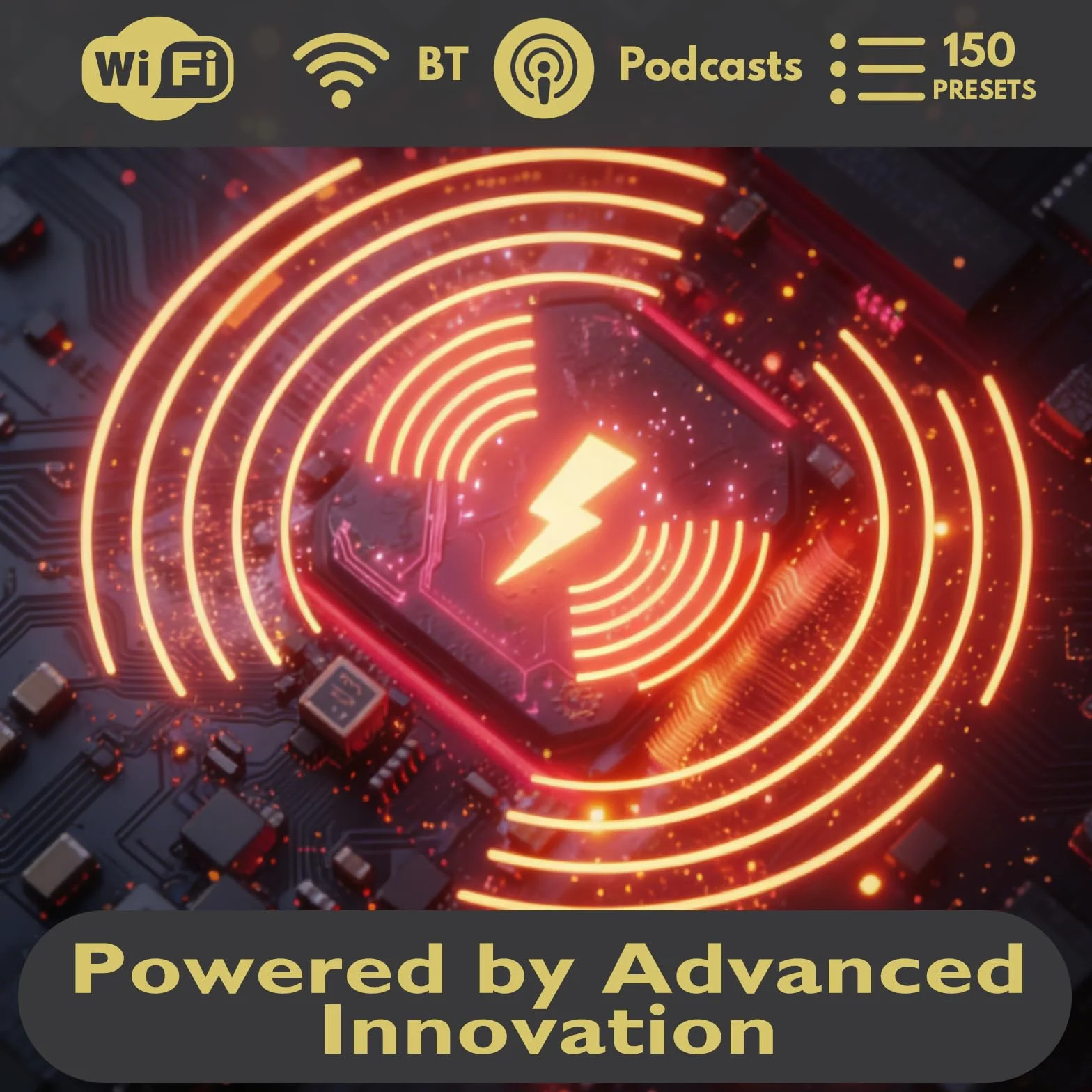 LEMEGA IR1S Internetradio mit Podcast-Funktion & Bluetooth – DAB/DAB+, FM Radio, 150 Senderspeicher, Radiowecker, Kompaktes Küchenradio mit Farbdisplay, Netz- oder Batteriebetrieb, Walnuss