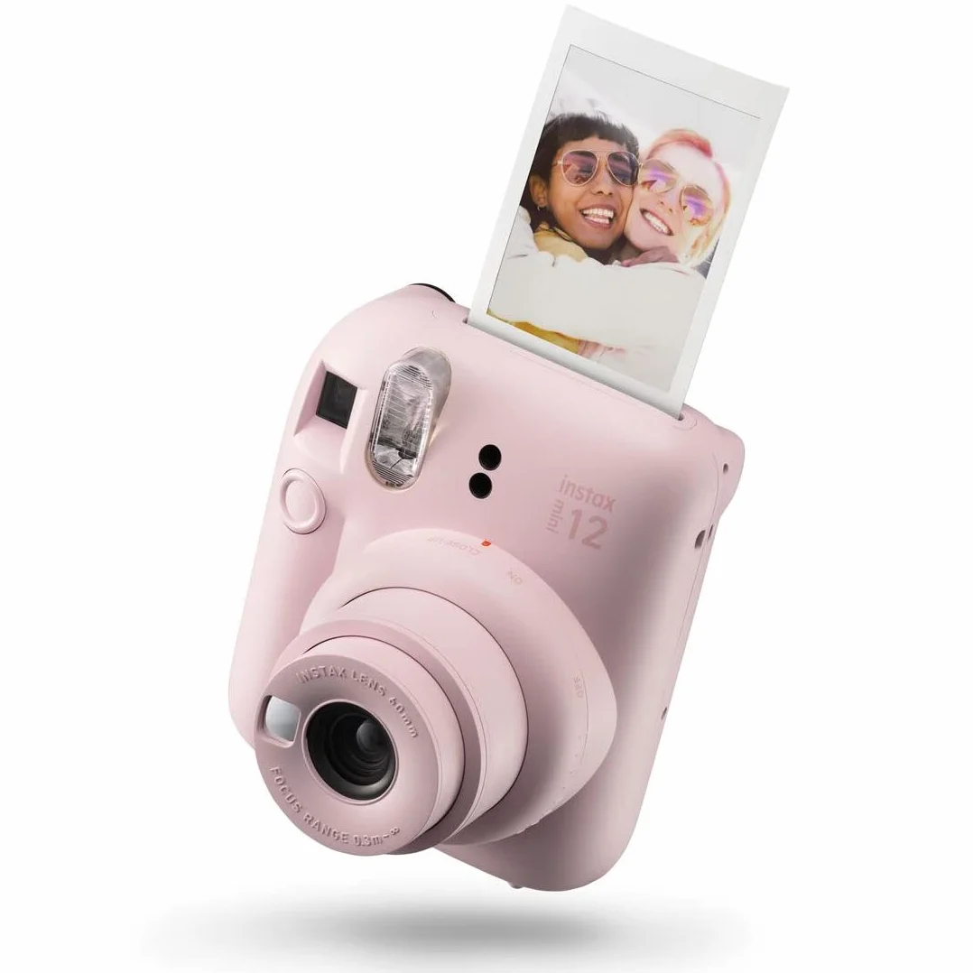Fujifilm instax Mini 12 Sofortbildkamera, Blütenrosa, 40 Aufnahmen