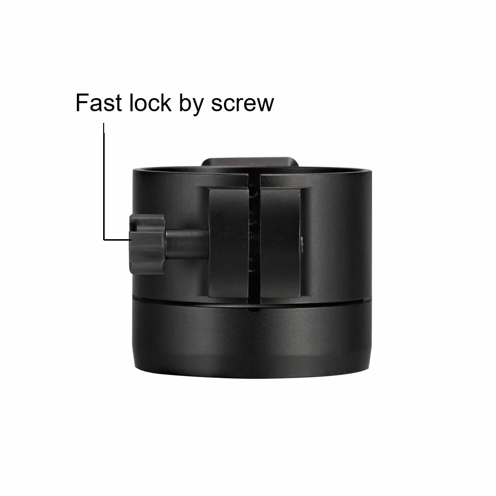 Speziell angepasster 45-mm-Adapter für die NV007-Nachtsichtfernrohrkamera mit Schiene für Entfernungsmesser oder Taschenlampe NV007-RFADP45
