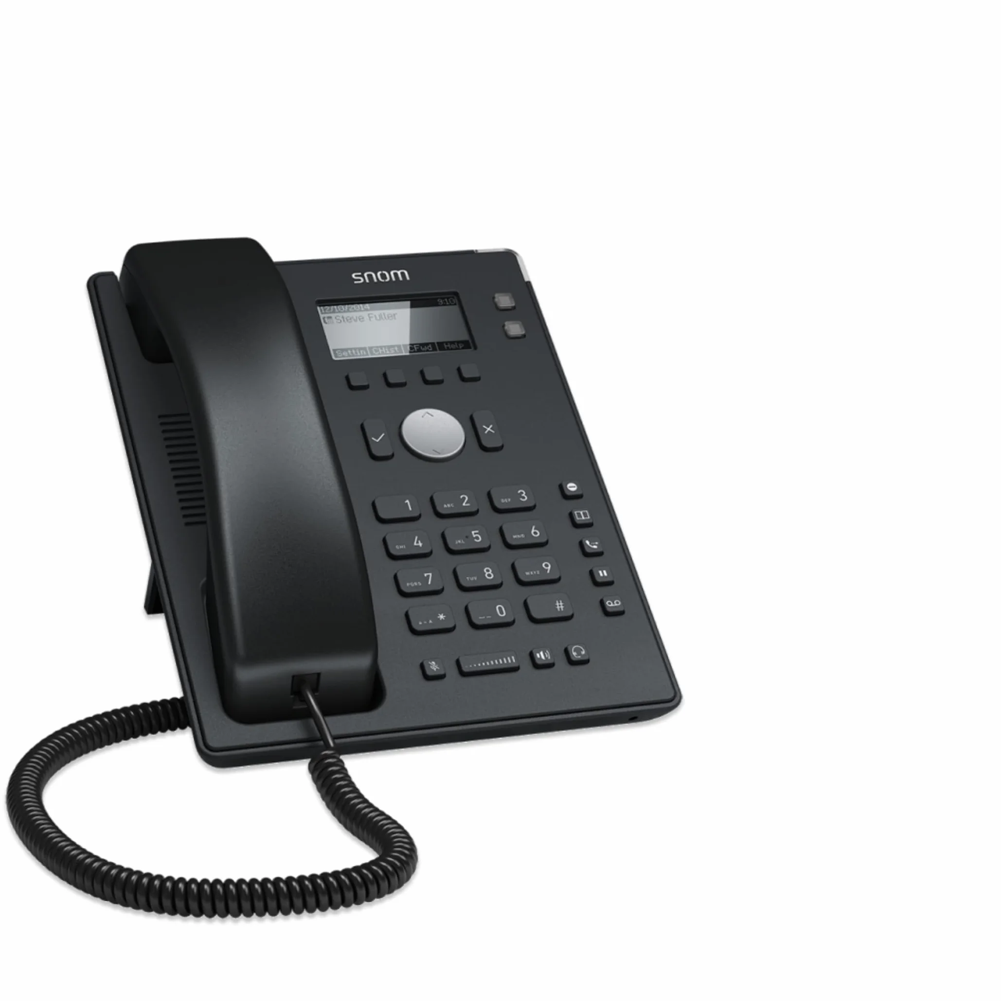 Snom D120 VoIP/SIP Desk Telephone - Black