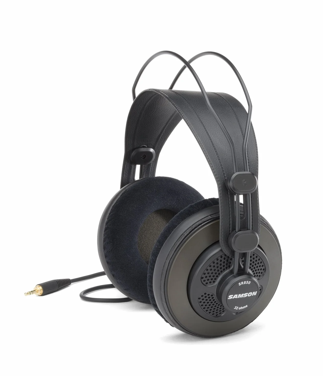 Samson SR850 Traditioneller kabelgebundener Kopfhörer, schwarz m