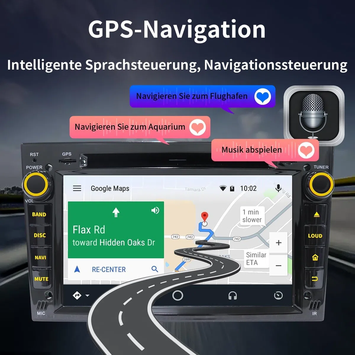 Android Autoradio mit CarPlay für Opel Corsa D/Astra H/Zafira B/Corsa C/Vectra C [Android 14.0, 4+64GB, 2 DIN, 2.0GHz], Touchscreen Bluetooth Navi/WiFi, Lenkradsteuerung, Mirrorlink, DVD