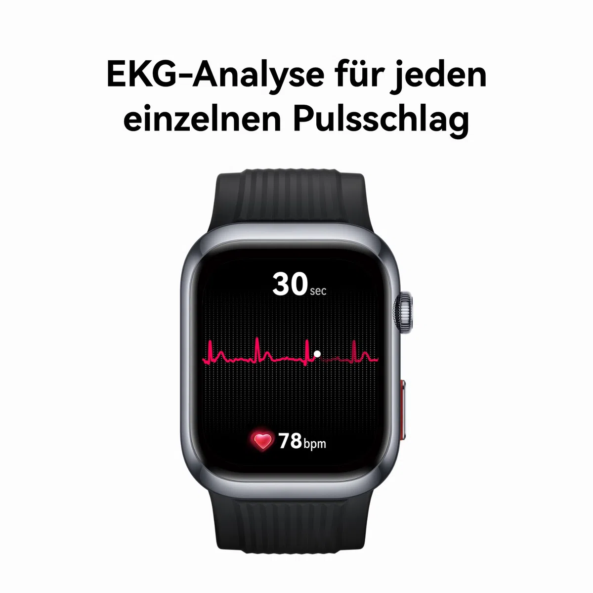 HUAWEI Watch D2 Smartwatch, 1,82" AMOLED-Display, Ambulante Blutdruckmessung, EKG, Schwarz