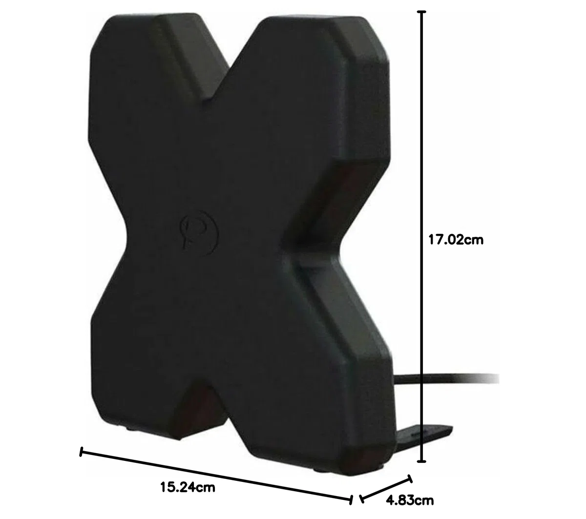 Panorama Antenne DMM-7-38-2TS9 für LTE 4G 5G Huawei E398 Vodafone 5G Gigacube 4dBi + 2m Kabel - MiMo fähig