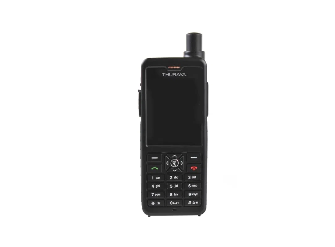 OSAT Thuraya XT Pro Satellitentelefon und NOVA SIM mit 10 Einheiten (11 Minuten) / 365 Tagen Gültigkeit - Schwarz