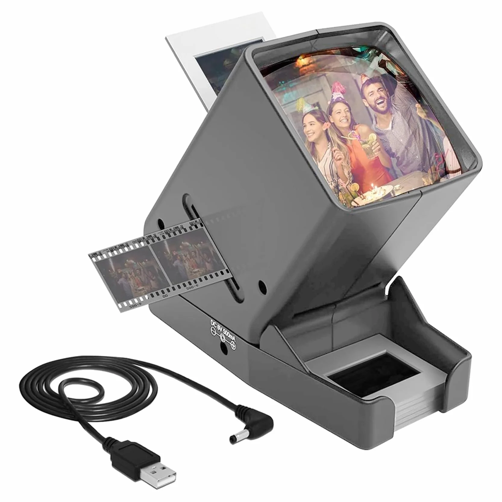 Film Slide Viewer Folien-Diascanner Filmlupe Filmnegative