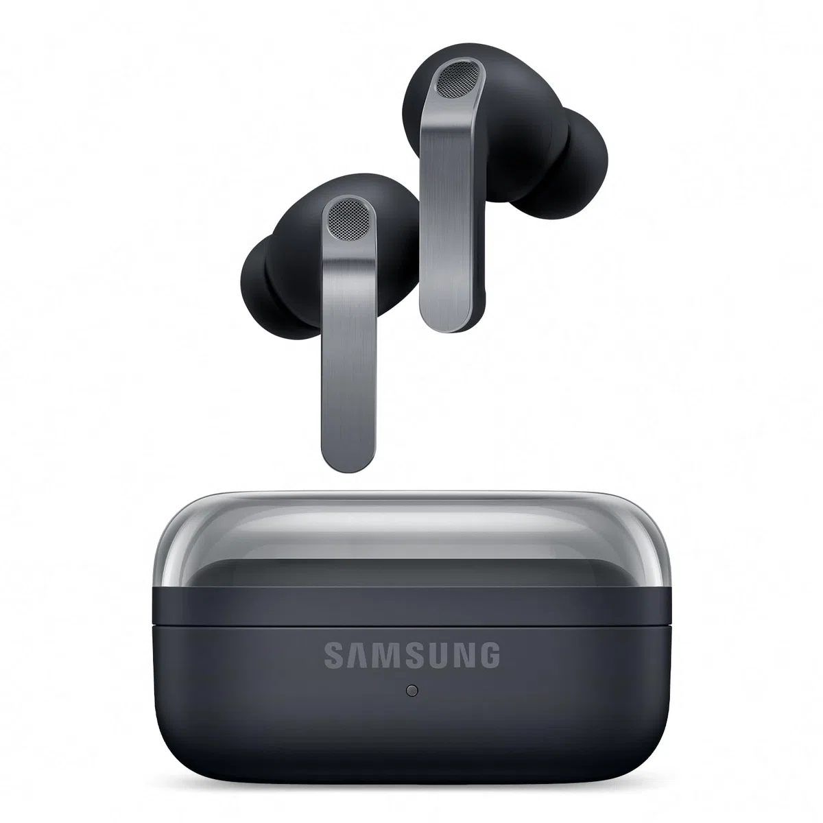 Samsung Galaxy Buds4 Pro, Kabellose Hi-Fi Bluetooth-Kopfhörer, 2-Wege-Lautsprecher, Geräuschunterdrückung per Adaptive Noise Cancelling, In-Ear-Ohrhörer, 360 Audio, AI Agent mit Sprachsteuerung, Black