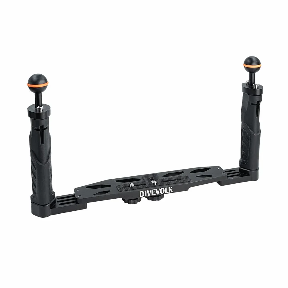 DIVEVOLK Doppelgriff für Seatouch 4 Max Unterwassergehäuse