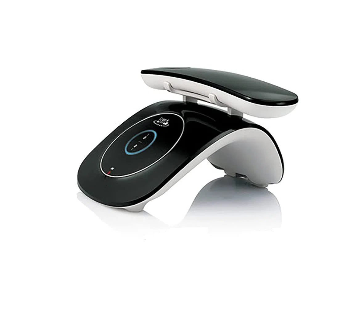 schnurloses Telefon mit anrufbeantworter, Digitales Schnurlostelefon,großem Display und Freisprechfunktion DECT-Telefon schnurlos für Router (Color:A3)