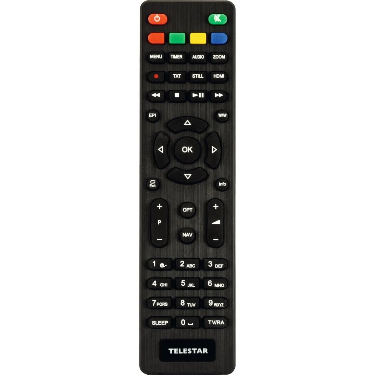 TELESTAR digiHD TT 7 IR – DVB-T2 & DVB-C Combo-Receiver (Kabelreceiver und DVB-T2 Receiver in einem, Aufnahmefunktion, Mediaplayer) – Schwarz