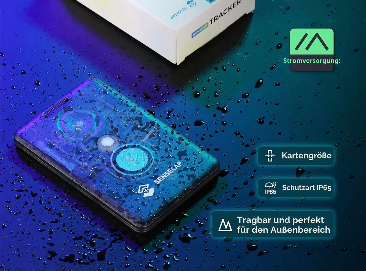 SenseCAP Card Tracker T1000-E für Meshtastic
