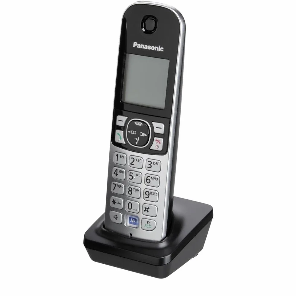Panasonic KX-TGA681EXB Mobilteil für KX-TG68xx Serie inkl. Ladeschale schwarz