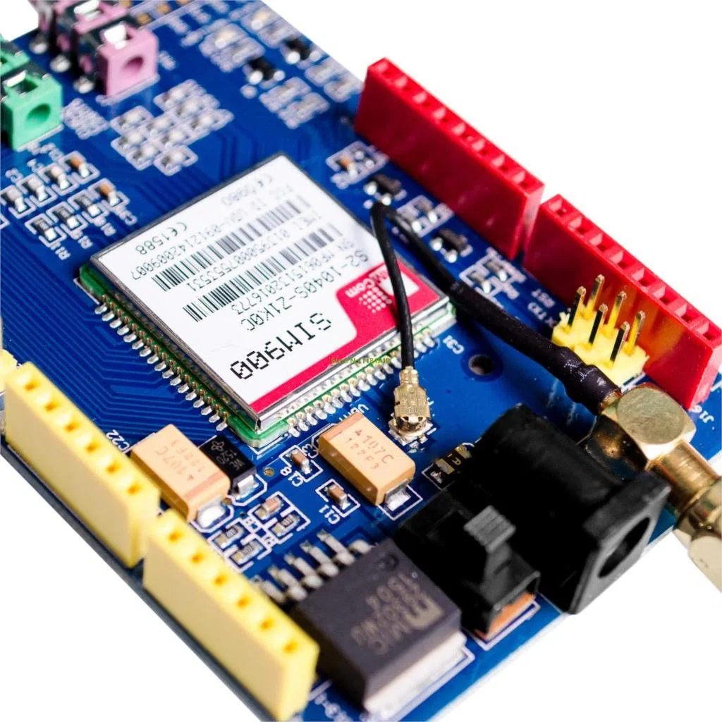 2 Stück SIM900 GPRS/GSM Shield Development Board Quad-Band Modul mit Antenne + Geschenk