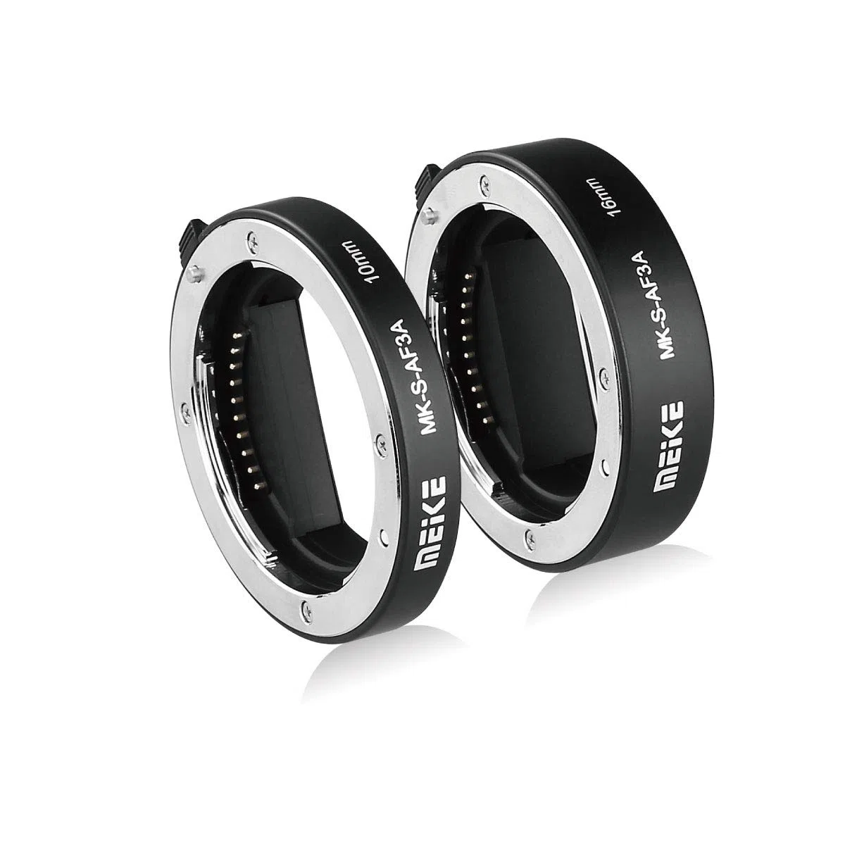 Meike MK-S-AF3A Metall Autofokus Makro Verlängerung Adapter für Sony E-Mount Ring 10mm 16mm Kamera den Mirrorless Nex3 Nex5 Nex6 A6000 A6300 A6400 A6500 A7II A9 etc