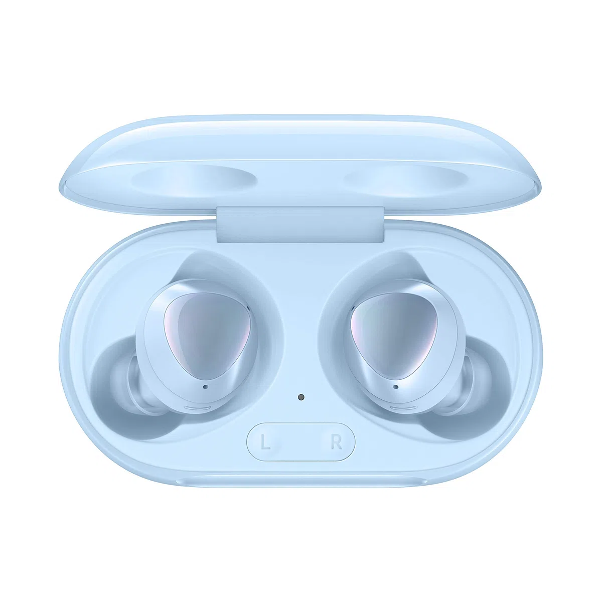 Samsung Galaxy Buds +, Kabellose Kopfhörer, 3 Mikrophone, Sound by AKG, ausdauernder Akku, 2-Wege-Lautsprecher, Bluetooth, Blau (Deutsche Version)