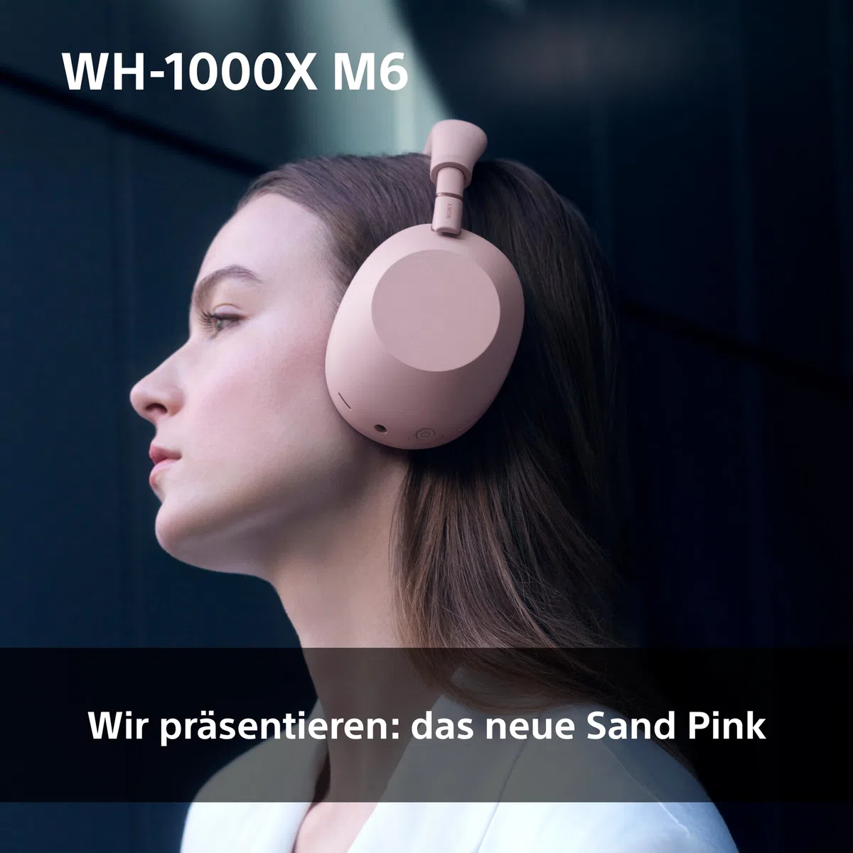 Sony WH-1000XM6 kabellose Noise Cancelling-Kopfhörer, Signature Hi-Res Sound, Bluetooth-Kopfhörer, Komfort, faltbares Design, magnetische Tragetasche, 30 Std.-Akku NC An, iOS & Android - Schwarz