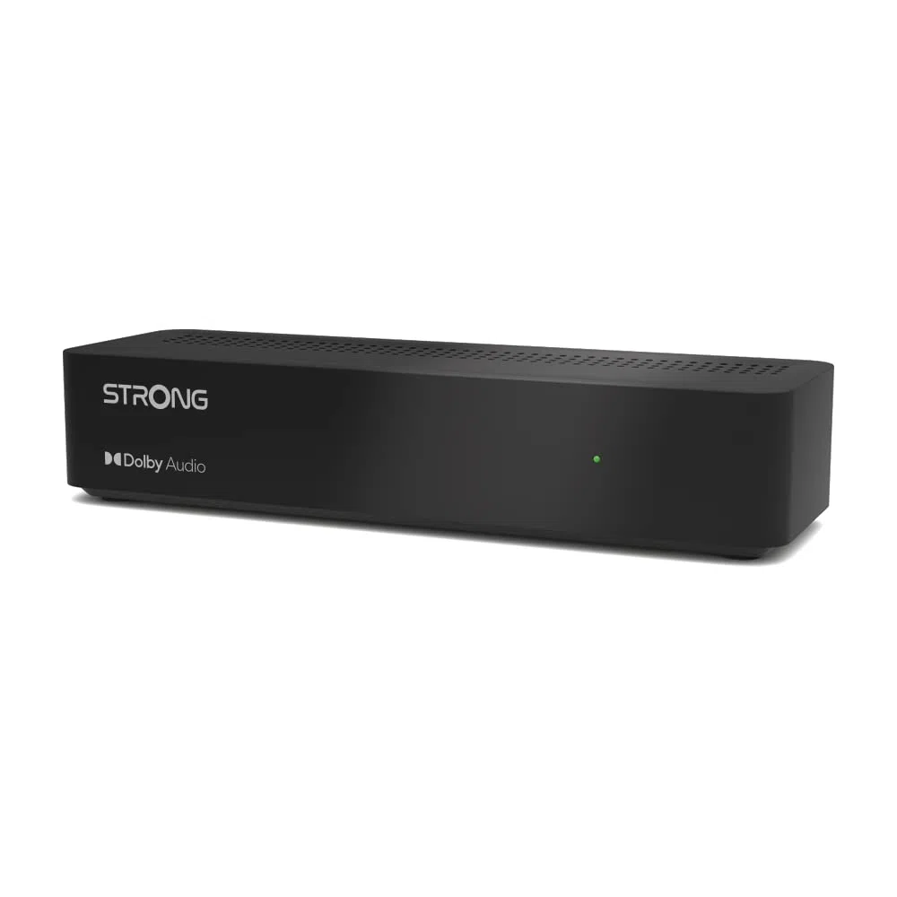 STRONG SRT8213 DVB-T2 Full HD DVB-T2 Receiver/TV Tuner mit Recorder Funktion (HDMI, Scart, USB, Dolby Digital Plus) schwarz