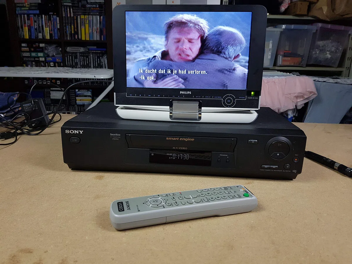 Sony SLV-SX720 Hifi-Videorekorder schwarz