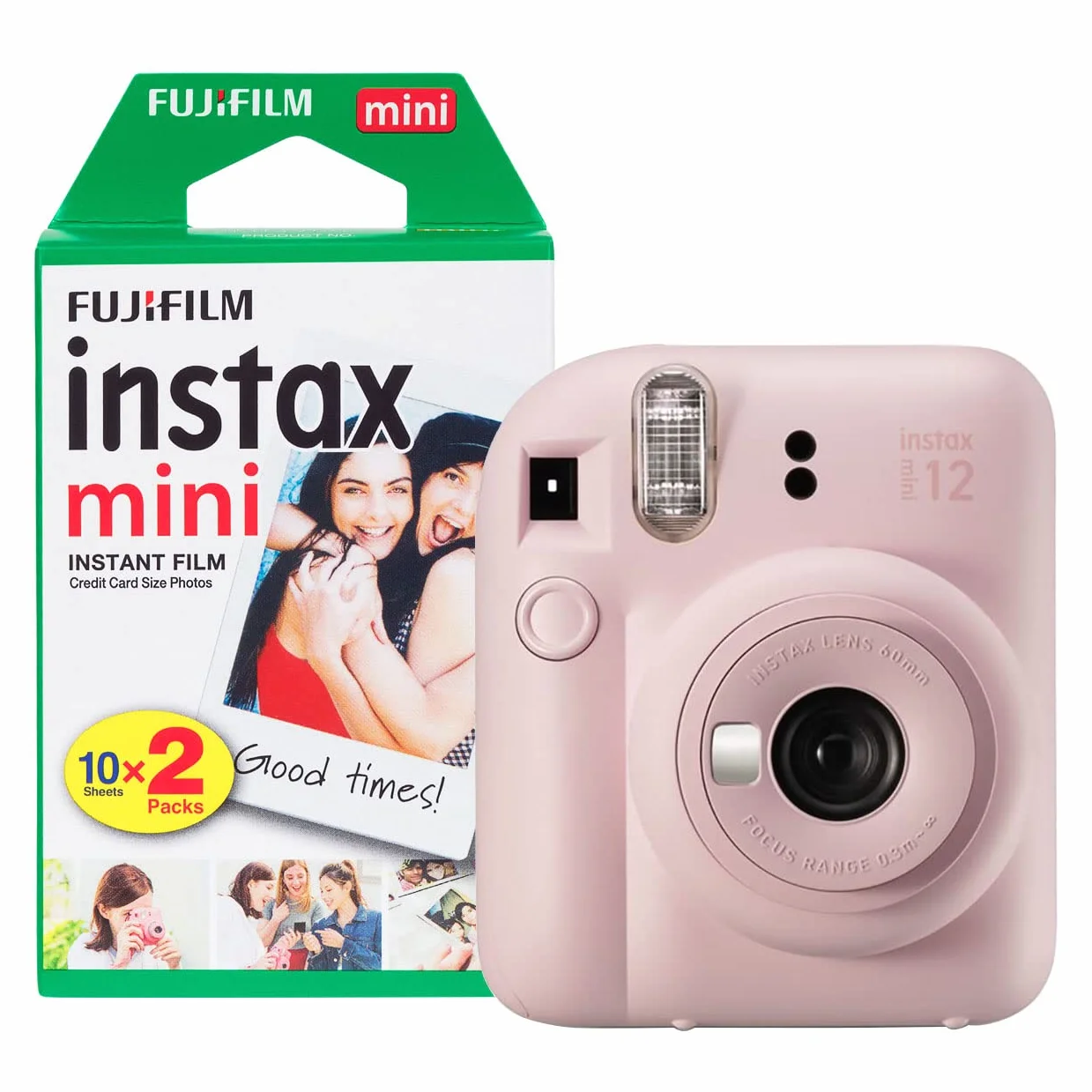Fujifilm Instax Mini 12 Sofortbildkamera Blossom Pink