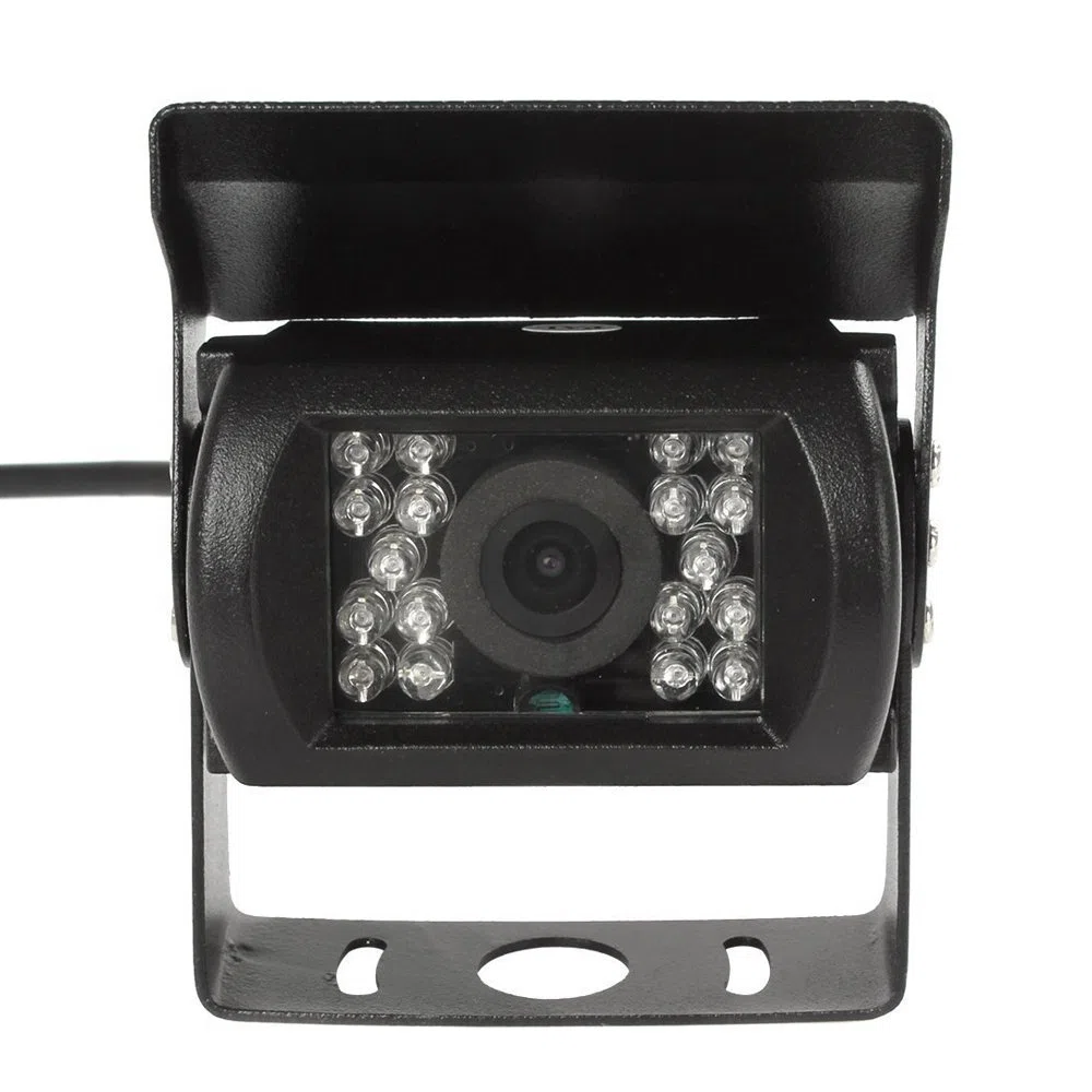 Camecho Rückfahrkamera IR Nachtsicht Wasserdicht 12V 24V 10m 4 Pins Kabel Kit für Auto Bus Lkw Caravan Camper