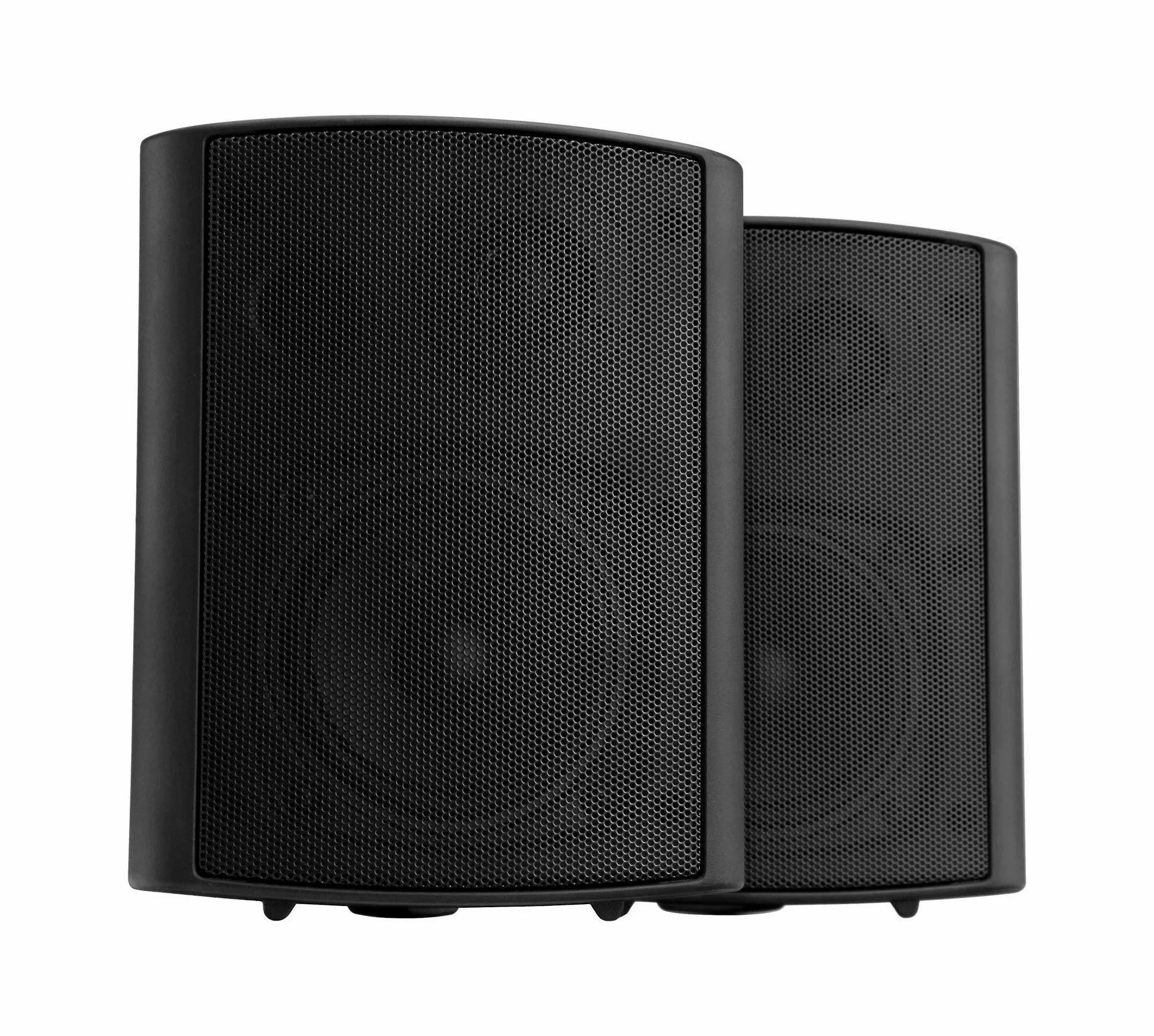 Pronomic USP-540 BK HiFi Wandlautsprecher Paar - 2-Wege Lautsprecher Boxen im Set - Ideal für Gastronomie und Terrasse - inklusive Wandhalterung zur Befestigung - 160W Leistung - schwarz