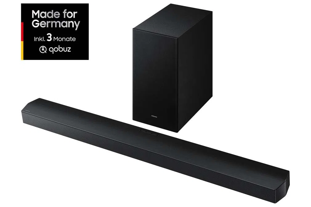 SAMSUNG HW-B760GF B-Series 5.1-Kanal-Soundbar für Fernseher, TV-Lautsprecher mit kabellosem 6,5"-Subwoofer, Dolby Digital 5.1 und DTS Virtual:X, Q-Symphony, Game Mode, Adaptive Sound