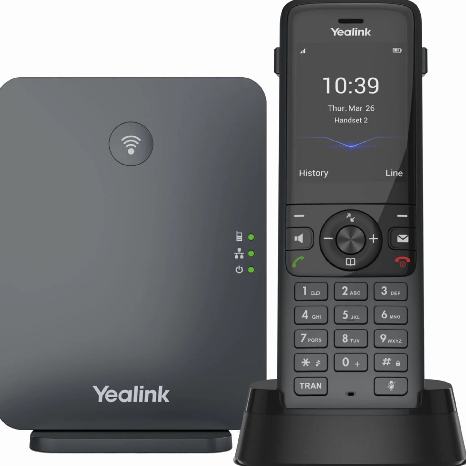 Yealink DECT Telefon W78P schwarz