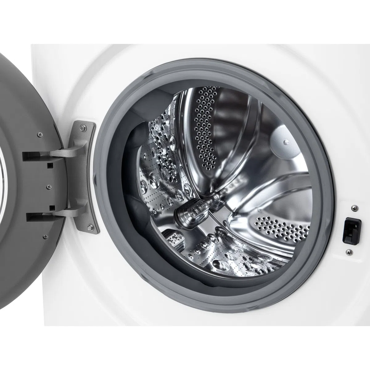 LG AI DD D4R5010TSWS Waschtrockner 10/6 kg Serie R5 Klasse D, Waschmaschine und Trockner zusammen, 1400 Umdrehungen, TurboWash360, Dampfreinigung, Eco Hybrid, Allergy Care, Inverter Direct Drive,