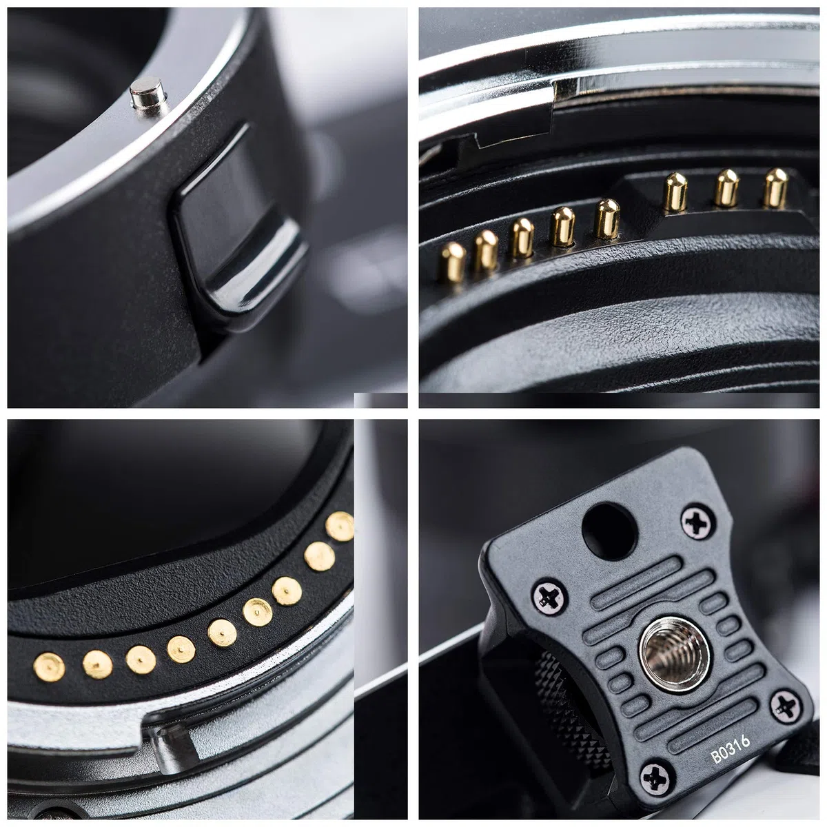 VILTROX EF-EOS M Objektiv Adapter Elektronischer Autofokus EF-M Adapter AF Objektiv Mount Konverter für Canon EOS EF/EF-S Objektiv auf Canon EOS M Mount Kamera EOS M100 M50 M2 M3 M10 M6 M5 II M200