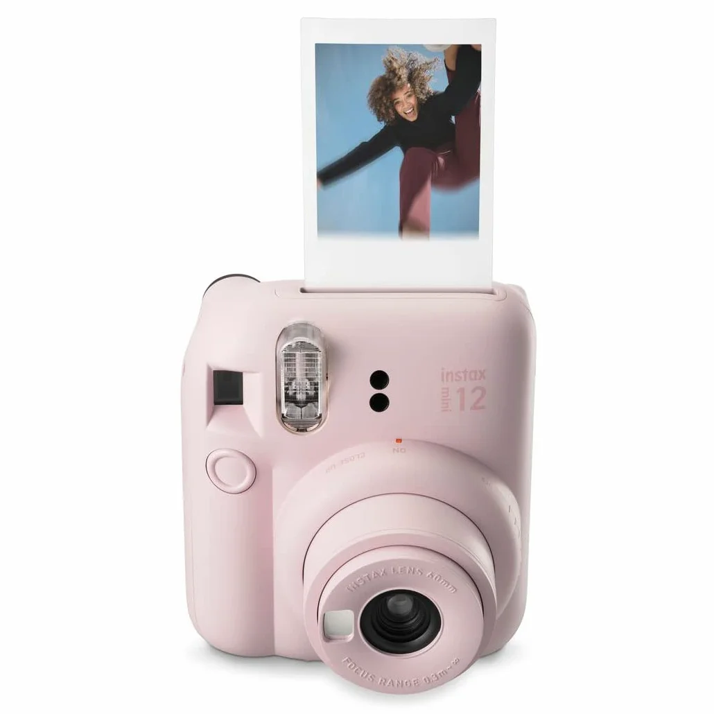 Fujifilm instax Mini 12 Sofortbildkamera, Blütenrosa, 40 Aufnahmen