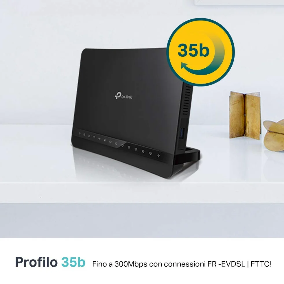 TP-Link Archer VR1210V Router EVDSL 35B WiFi Doble Banda AC1200