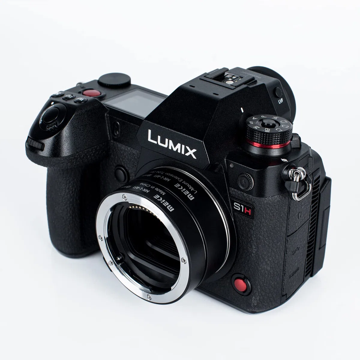 Meike L-AF1 Metall Autofokus Makro Verlängerungsrohr Adapterring (13 mm + 18 mm) für Panasonic Lumix Sigma Leica L-Mount spiegellose Kameras wie S1 S1R S1H S5 FP