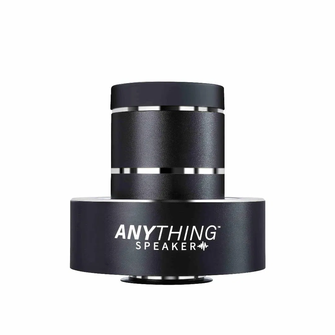 Anything Speaker PRO – Verwandeln Sie alles in einen Lautsprecher – Mini-Bluetooth-Reiselautsprecher – Knochenleitungs-Vibration