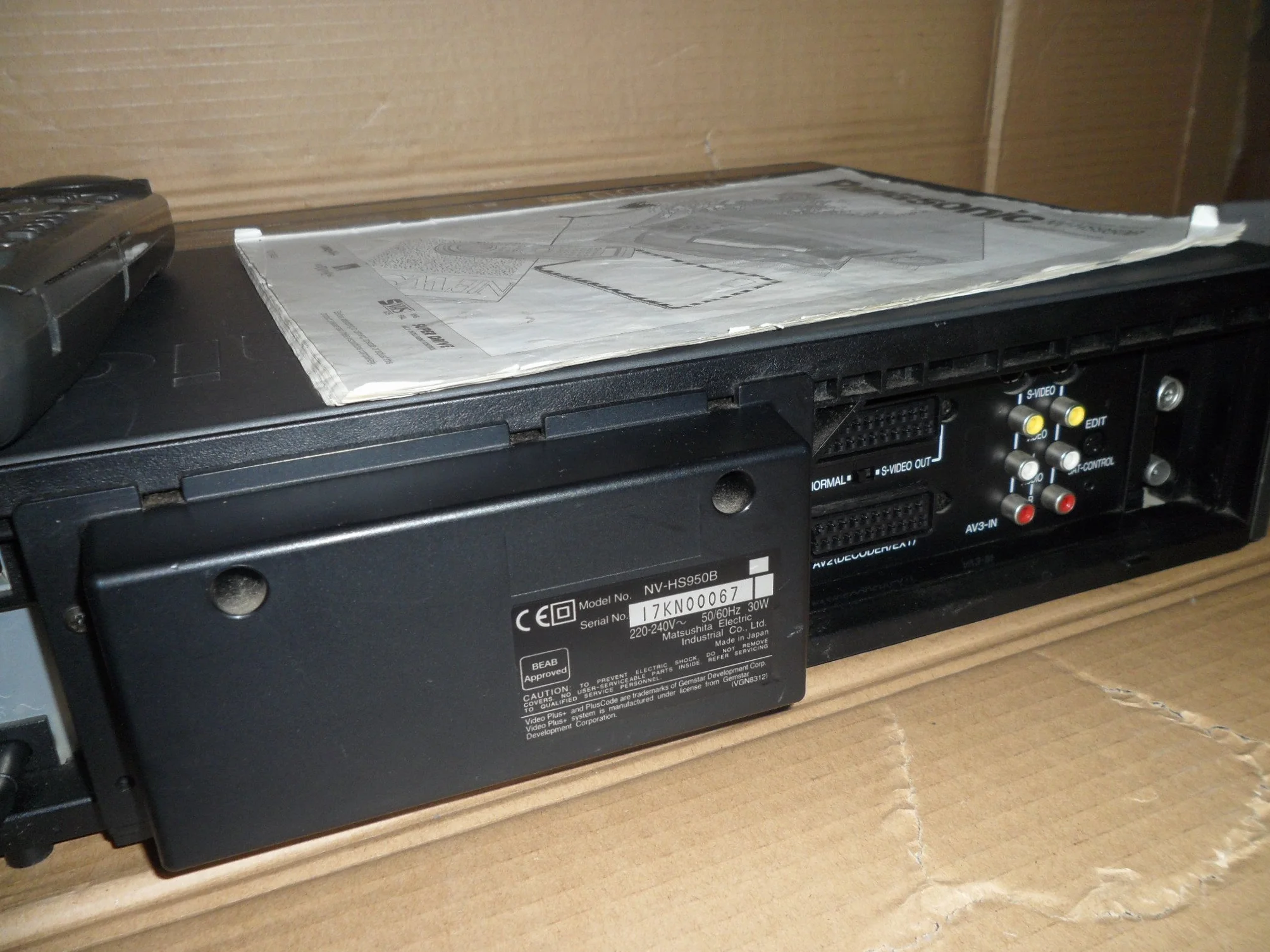 Panasonic NV-HS 950 S-VHS Videorekorder