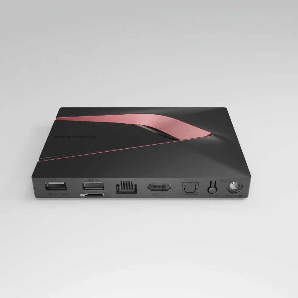 Formuler Z12 Ultra - 4K Streaming Media Player, Android 12, Dolby Vision, Dolby Atmos, HDR10+, Gigabit LAN, WiFi 6E, 4GB RAM, 128GB ROM, Bluetooth-Hintergrundbeleuchtung, Sprachfernbedienung