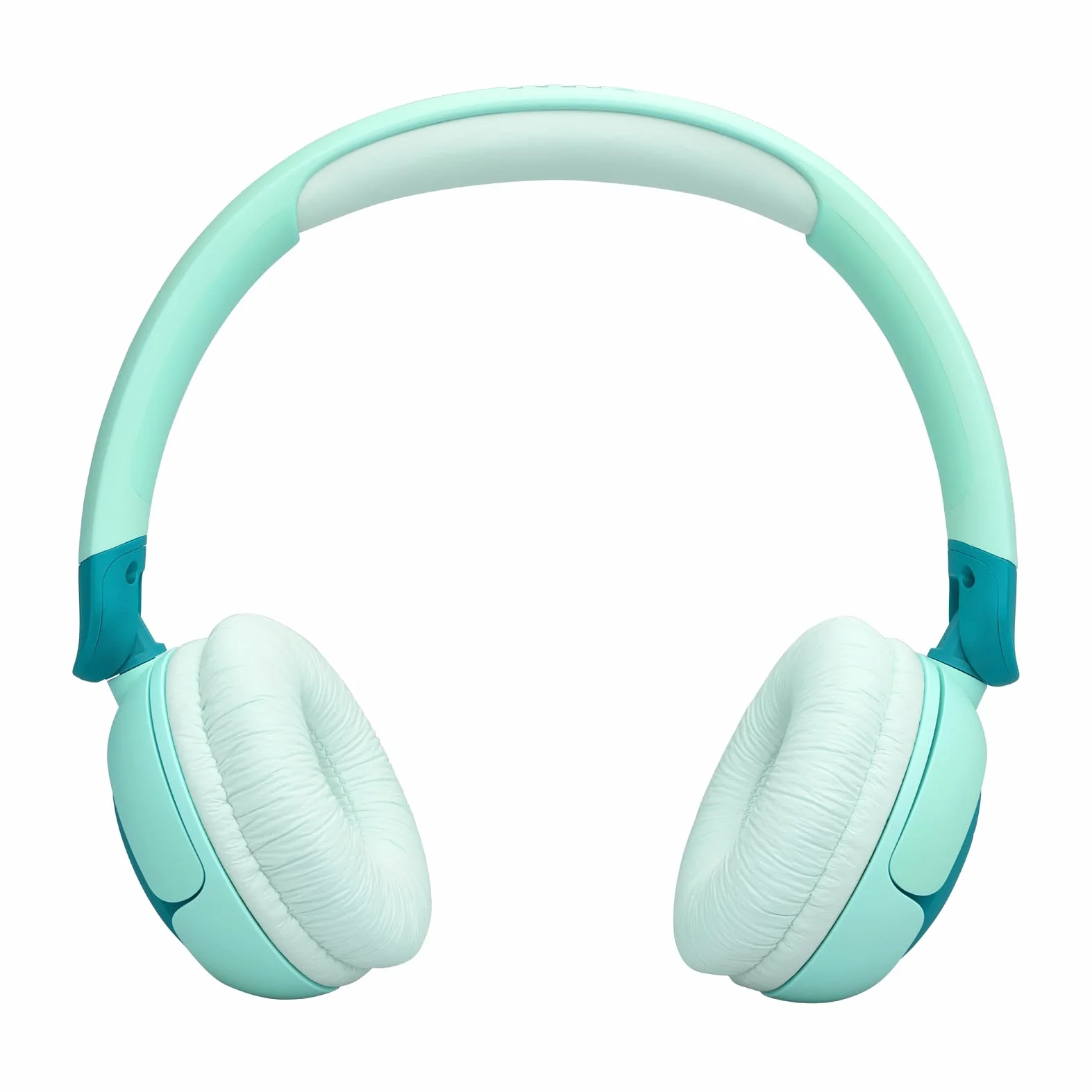 JBL Junior 320 BT, Kabellose On-Ear Bluetooth-Kopfhörer mit eingebautem Mikrofon für Kinder, 50 h Wiedergabe, JBL Safe Sound, geringer Lautstärke, einfacher Bedienung und Sticker-Set, Grün