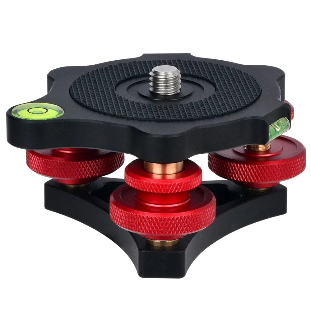 Desmond dlevx-68 Bubble Level für Stativ 3/8 Präzision tri-Wheel Leveling Base