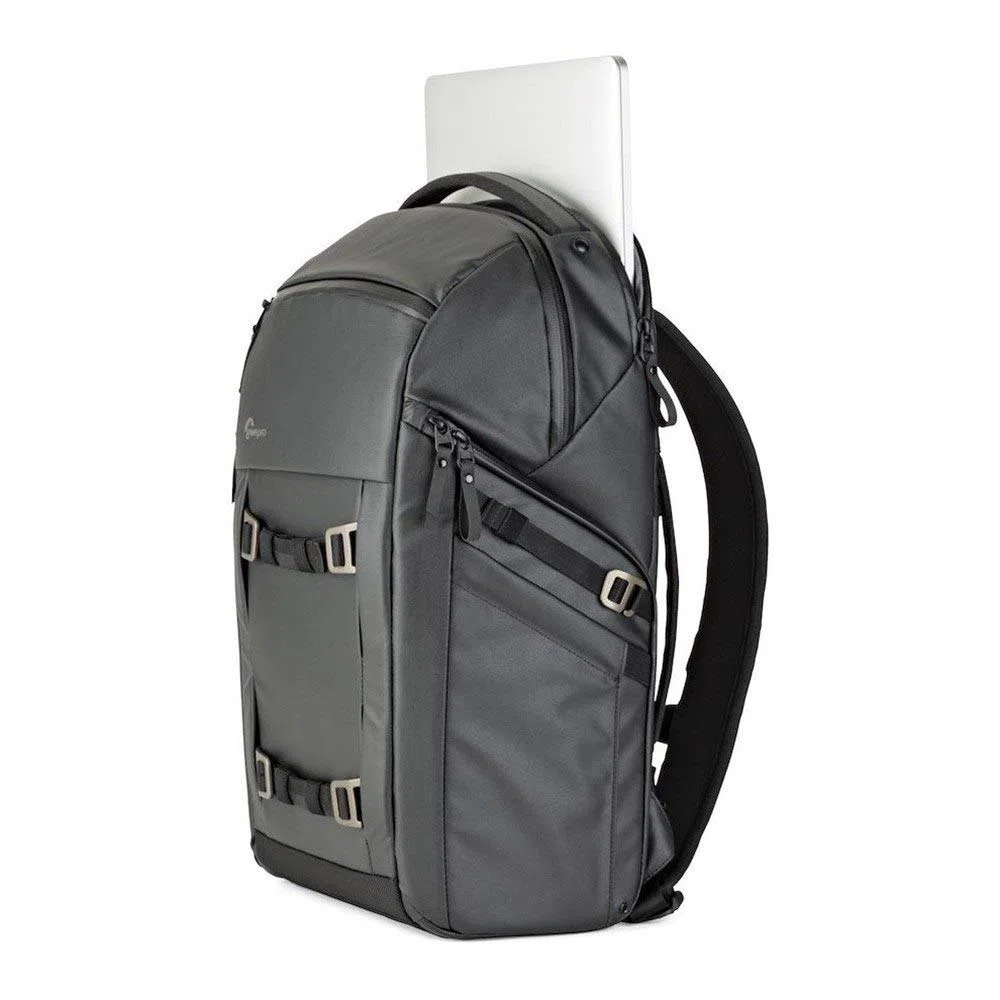Lowepro FreeLine 350 AW Vielseitiger Tagesrucksack (designed für Reisen, Fotografen und Videografen, geeignet für DSLR, Spiegellose, CSC, Bridgekameras, Objektive, Laptop und Reiseausrüstung) schwarz