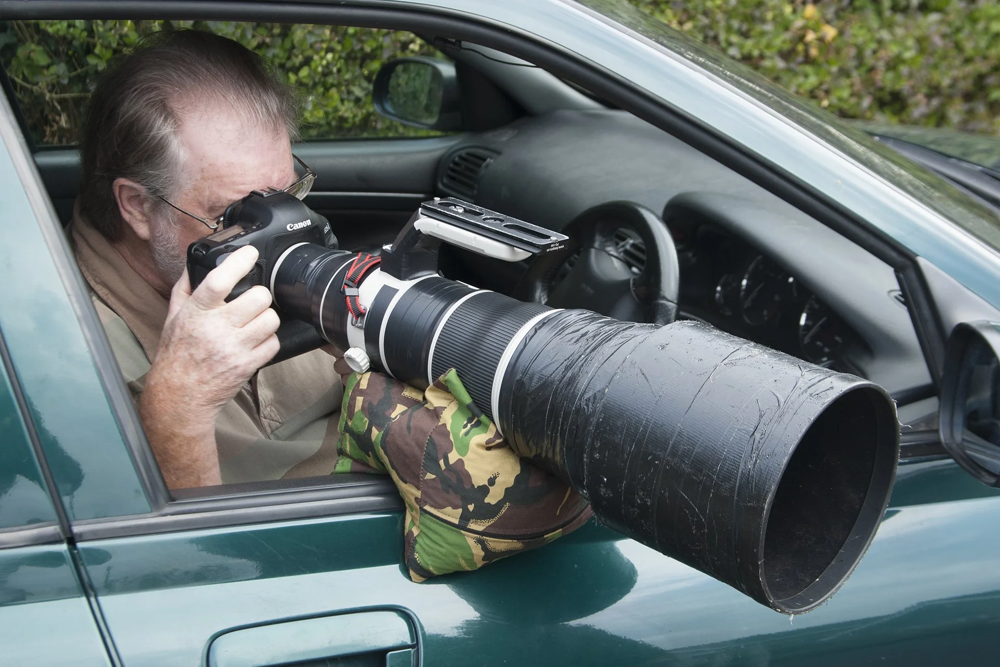 Grippa Bohnensack Vorgefüllte. Kamera-/Objektivauflage für Naturfotografie vom Auto