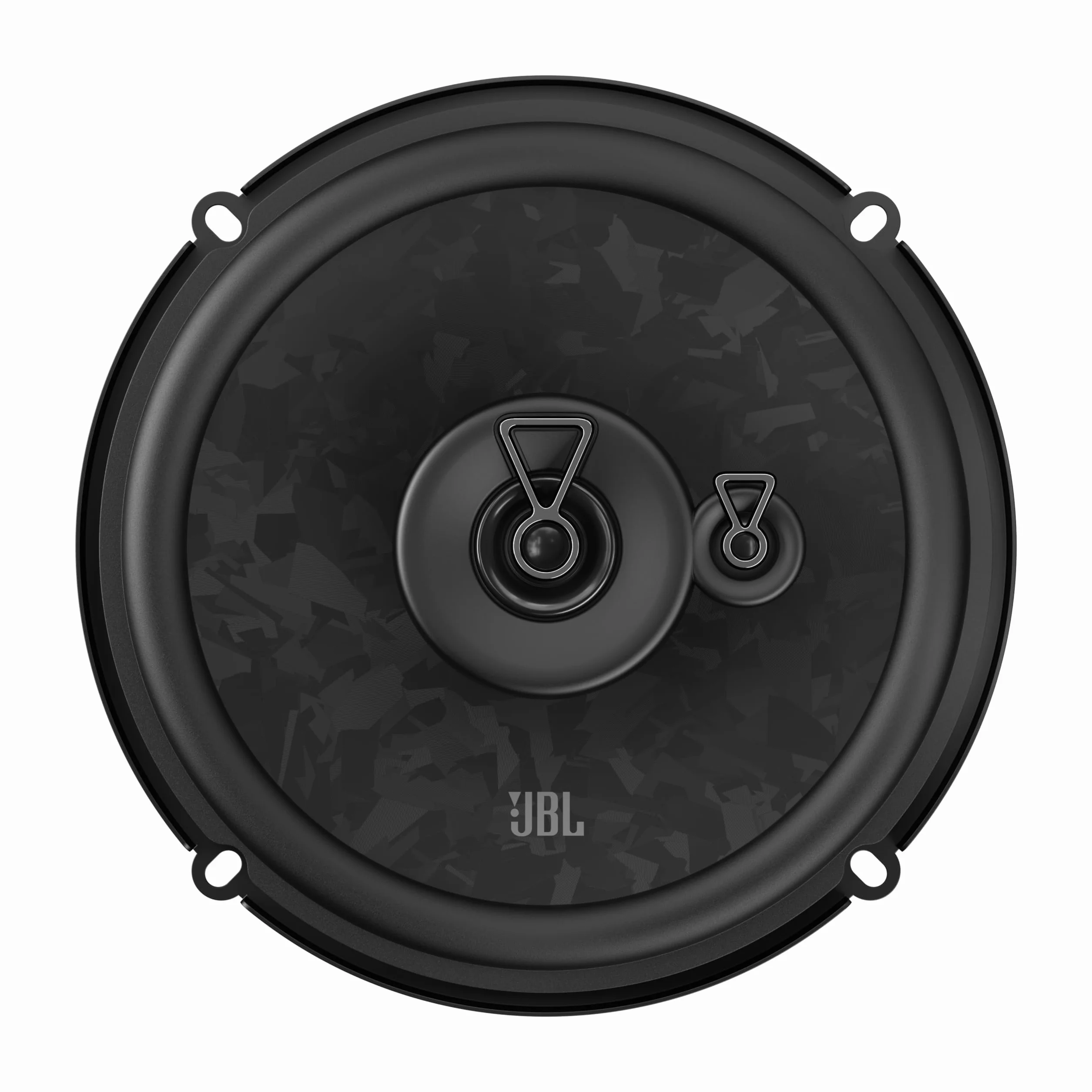 JBL Stage3 Gen2 68MF 165mm 6,5 Zoll 3-Wege Koaxial Lautsprecher Auto Boxen | 70W RMS / 560W Peak, 91dB, 4 Ohm Impedanz, 55Hz-20kHz Frequenzgang, PEI Hochtöner, ohne Gitter, laser-geätztes Cone-Design