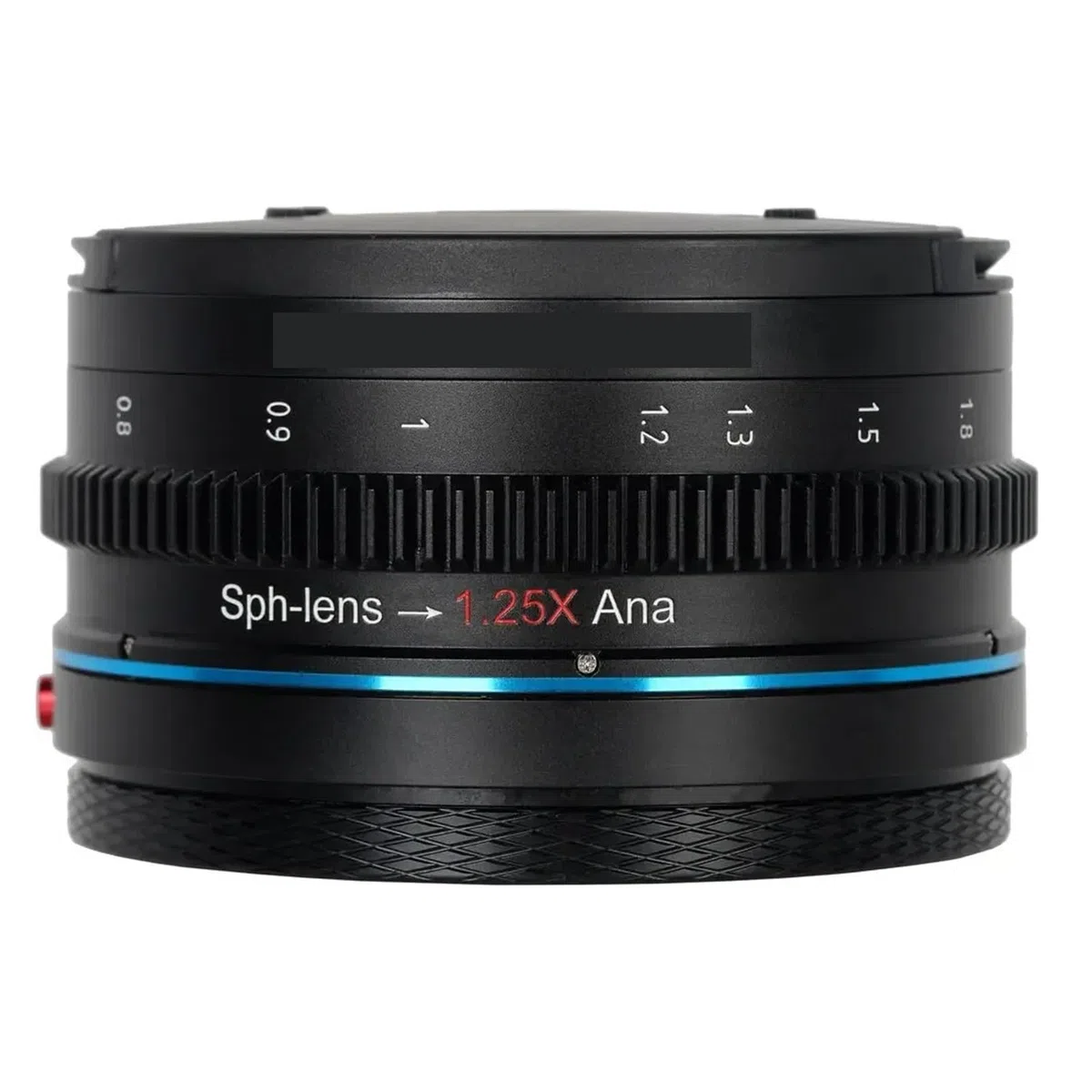1,25-facher anamorphotischer Squeeze-Adapter for Objektive mit einem Frontdurchmesser von bis zu 85 mm und einem 82-mm-Gewinde
