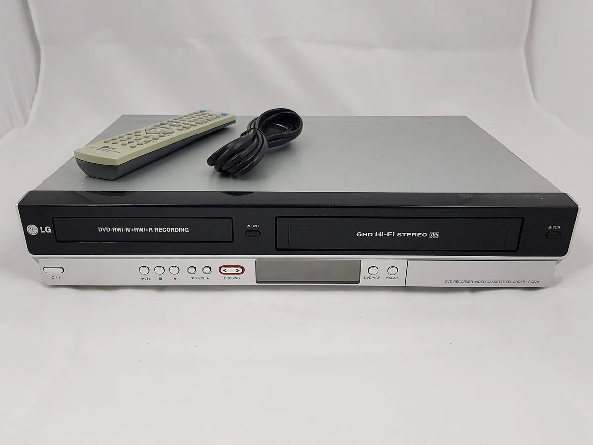 LG RC 278 DVD-Rekorder/VHS-Rekorder Kombination