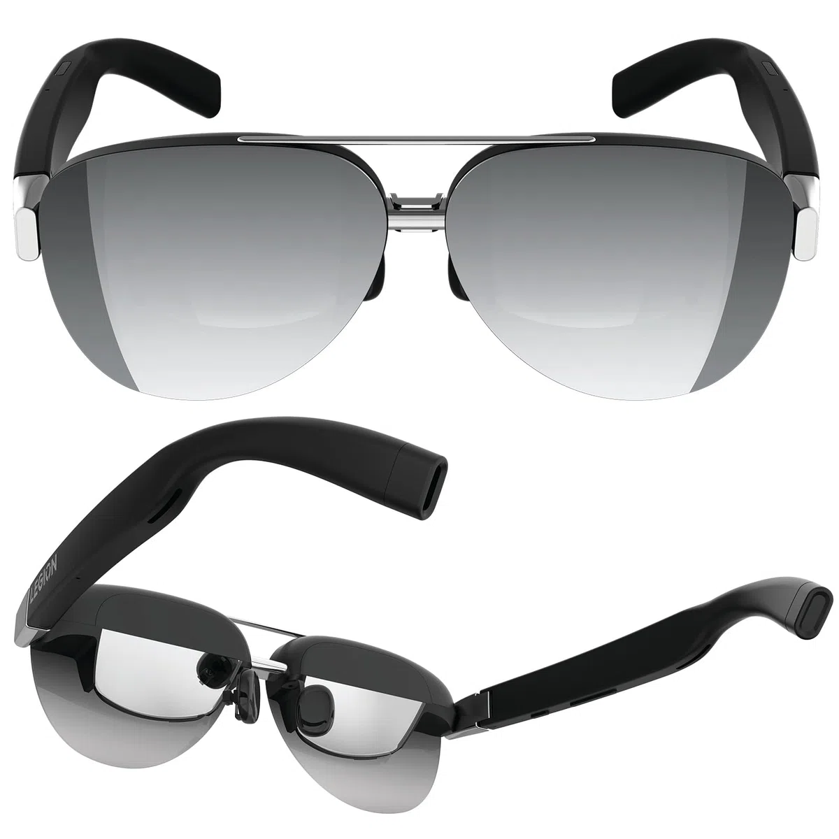 Lenovo Legion Glasses Gen 2 - Micro-OLED Personal Wearable Monitor for Gaming & Movies, FHD 60Hz Plug-and-Play Display Legion Go & USB-C Devices, High-Fidelity Audio & Privacy