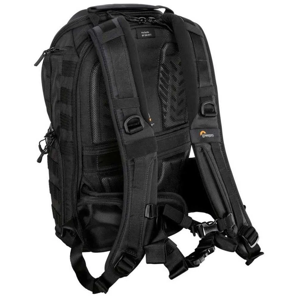 Lowepro ProTactic 350 AW II Modularrucksack mit recyceltem Material, Profi-Kameratasche, Einschub für MacBook-Laptops bis zu 13 Zoll, Rucksack für professionelle Kameras und Drohnen, LP37176-GRL